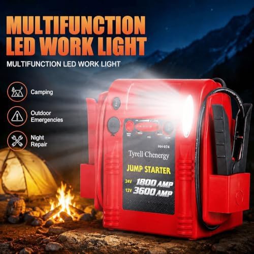 Heavy duty dual voltage jump starter — photo 5