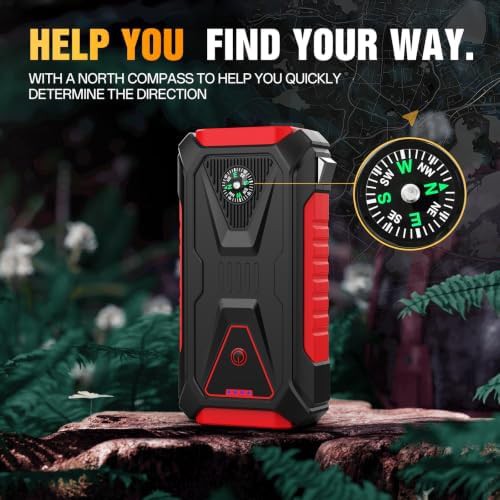 12V car battery booster pack starter — photo 4
